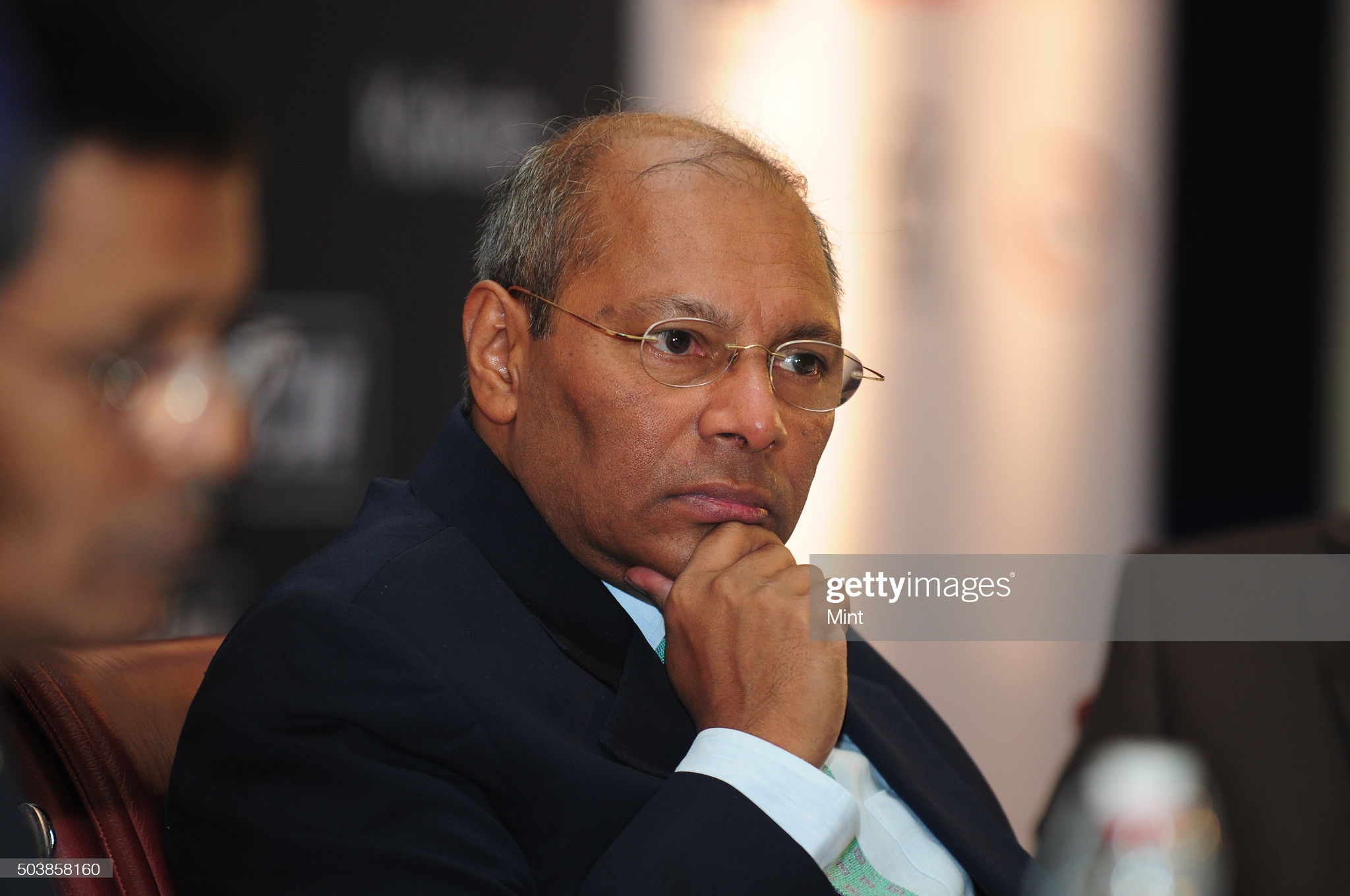 KOLKATA, INDIA - MARCH 20: Gautam Mukhopadhaya, Ambassador of India to Myanmar, during the Annual Regional Meeting and conference on Building East, Driving India by CII/ Confederation of India Industry at ITC Sonar on March 20, 2015 in Kolkata, India. (Photo by Indranil Bhoumik/Mint via Getty Images)